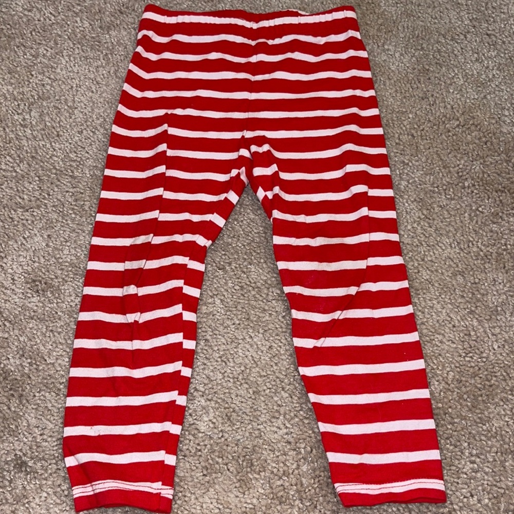 Cat & jack red striped leggings. Perfect for Valentine’s Day!